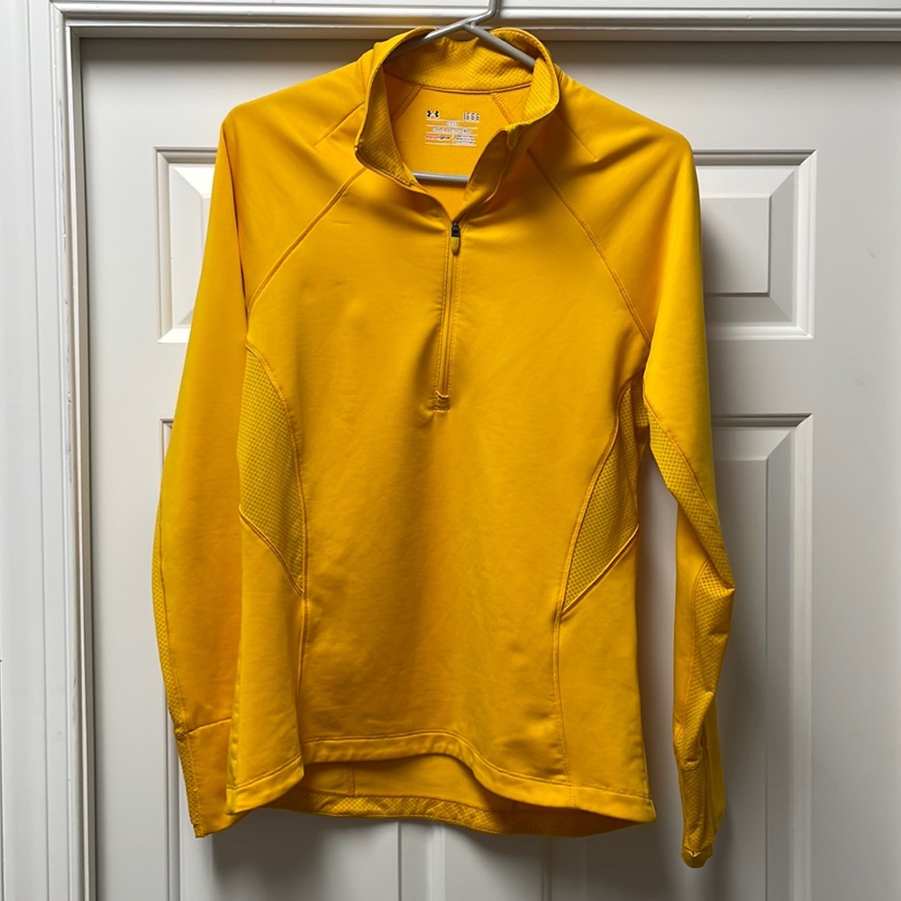 Under Armor Gold Quarter Zip